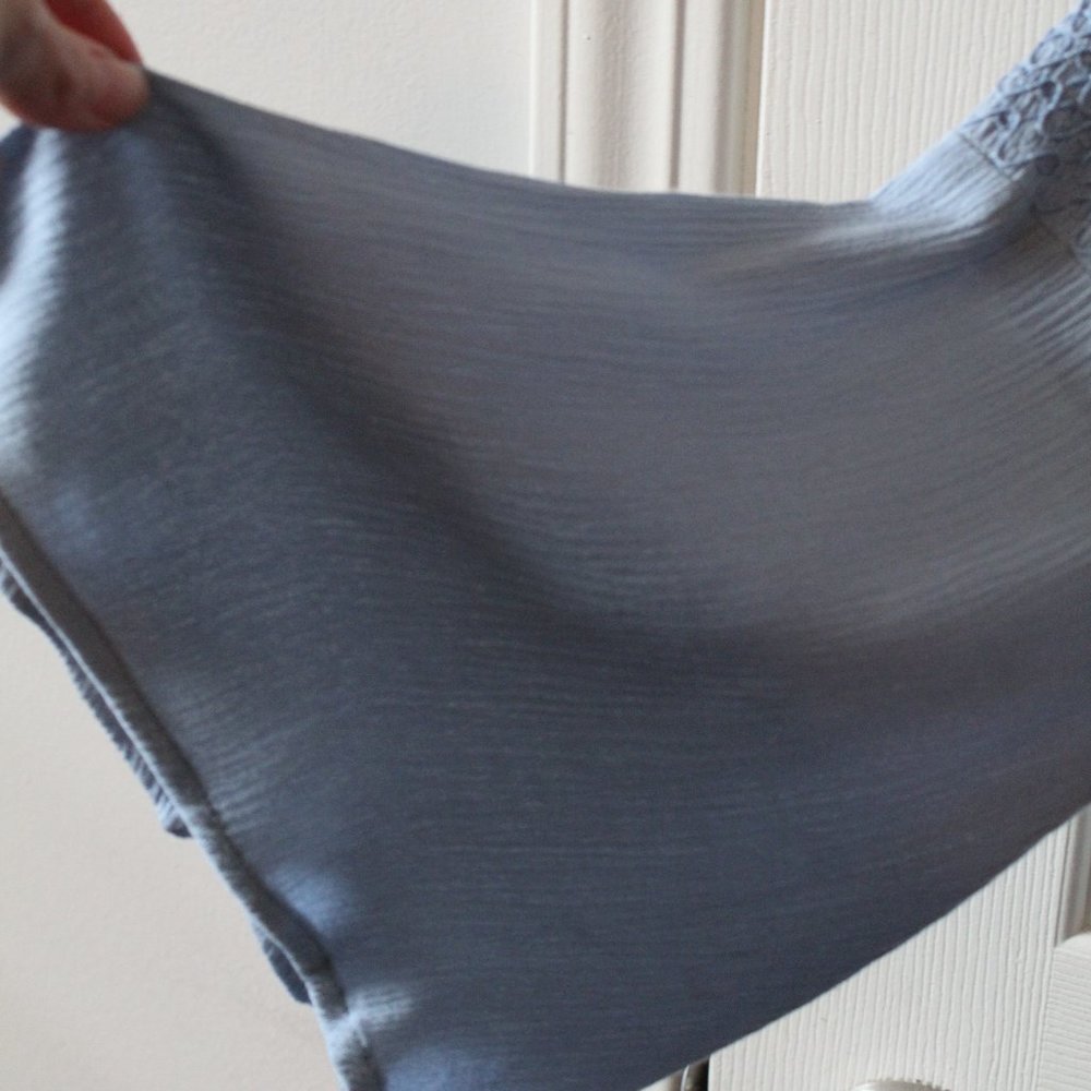 🧘‍♀️Blue boho top - Picture 3 of 4